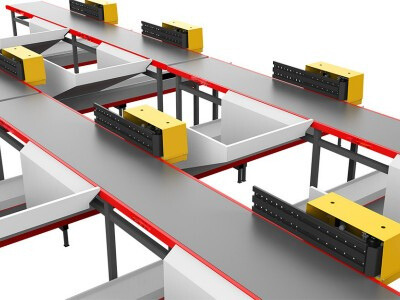 Spring Part Sorter Swing Arm Sorter System